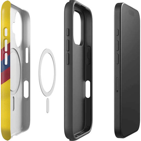 Colombia Soccer Flag iPhone 16 Magsafe Impact Case